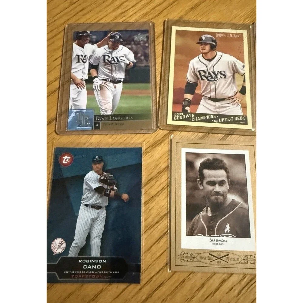 Evan Longoria Cal Ripken Jr Robinson Cano Vintage 11 Card Baseball Lot Ser /299
